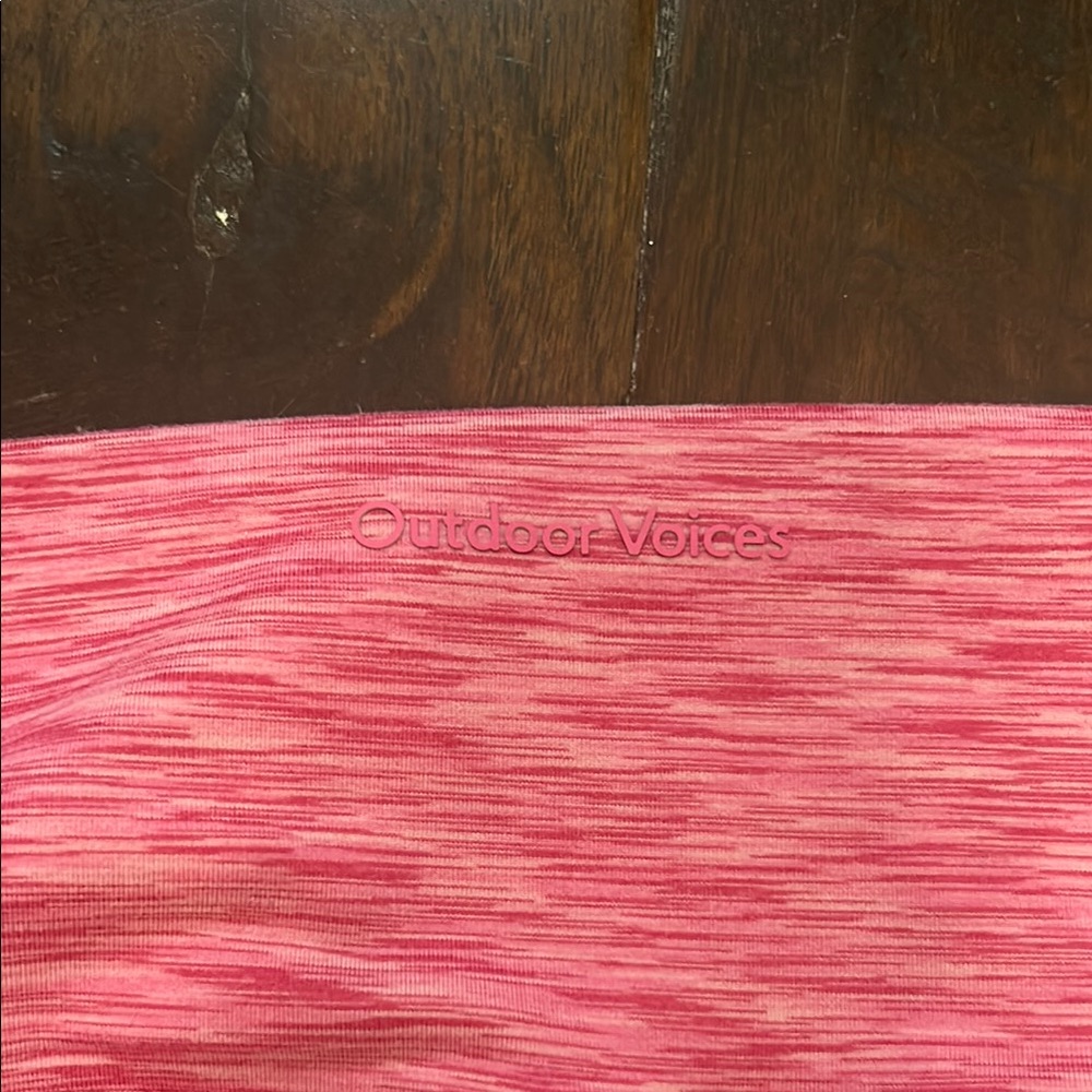 Outdoor Voices Pink Activewear leggings